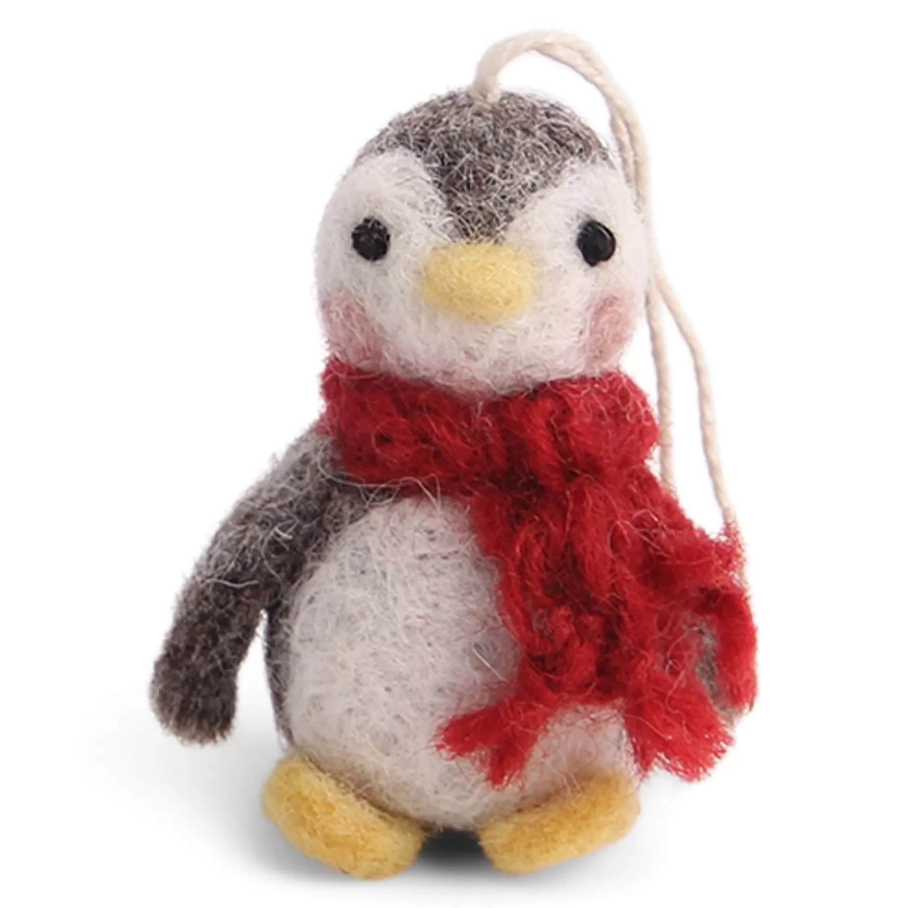 En Gry & Sif Felt Christmas Tree Decoration - Baby Penguin (Set Of 3) | Felt Christmas Tree Decorations