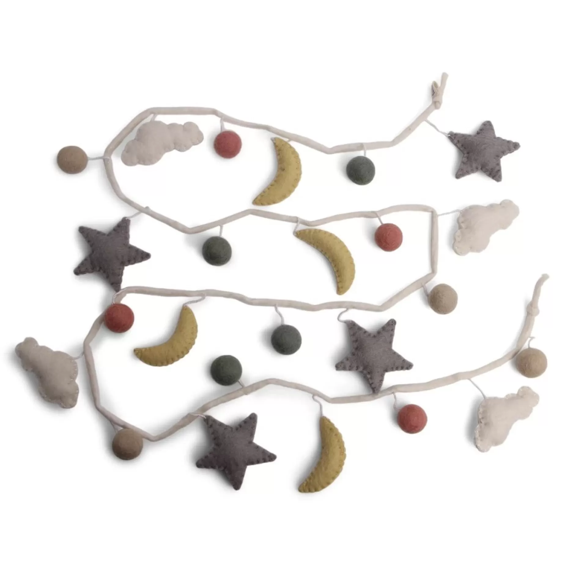 En Gry & Sif Felt Garland - Night Sky | Wreaths