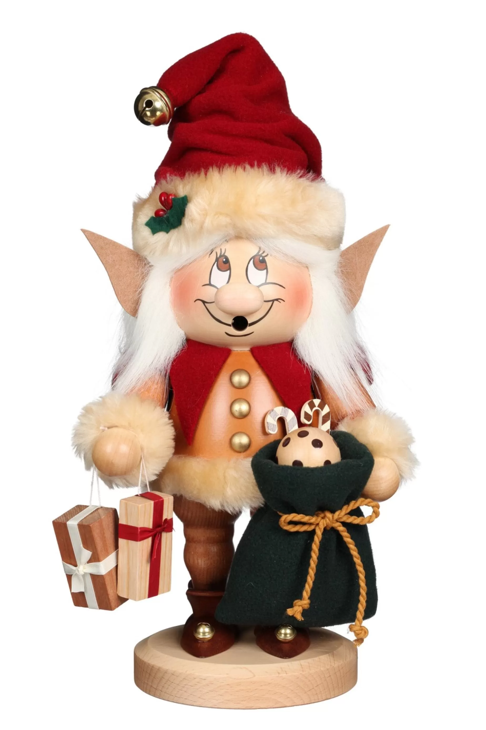 Christian Ulbricht Incense Burner - Collector'S Edition - Dwarf Christmas Elf | Premium Dwarf Incense Burners