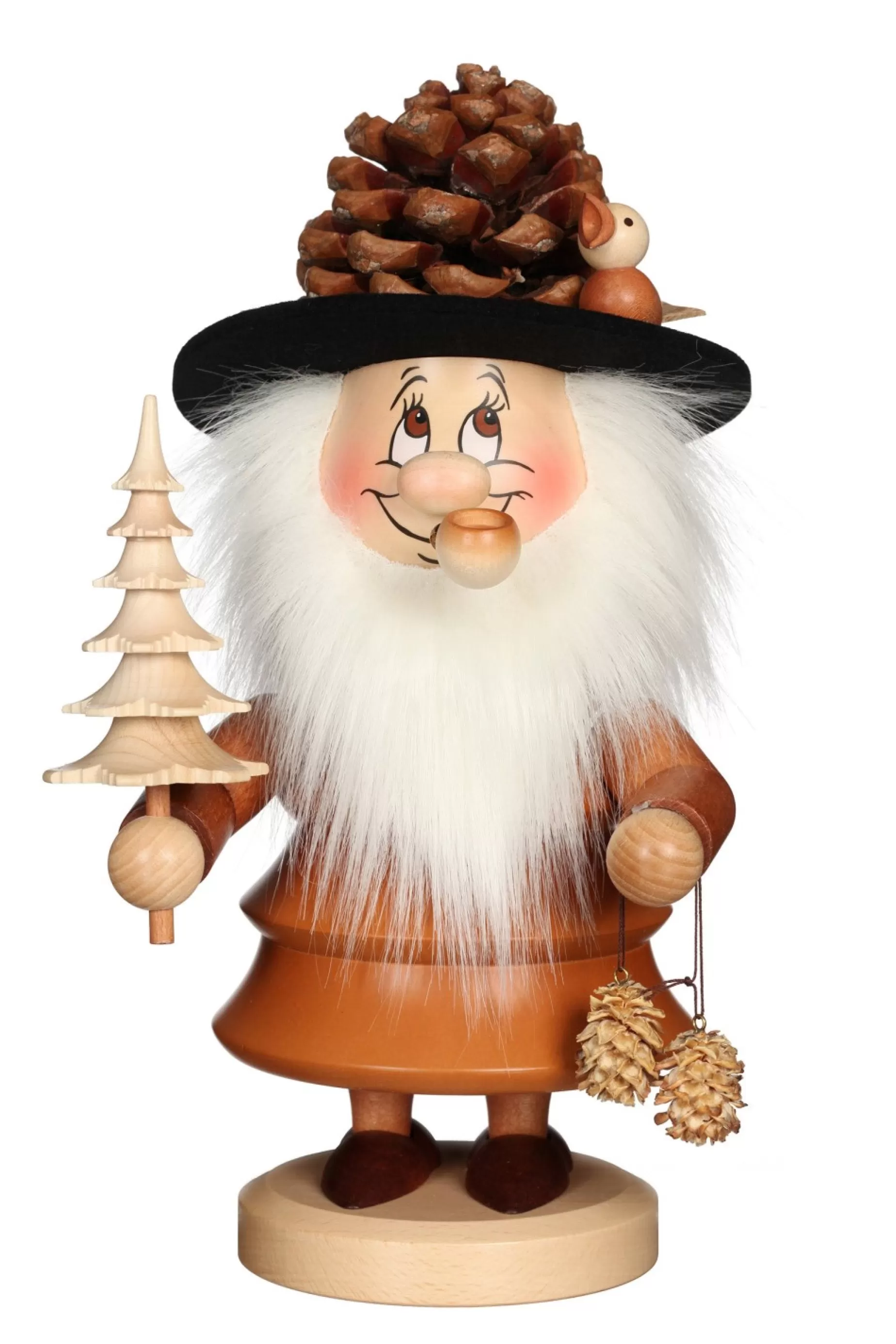 Christian Ulbricht Incense Burner - Collector'S Edition - Dwarf Fir-Cone Man | Premium Dwarf Incense Burners