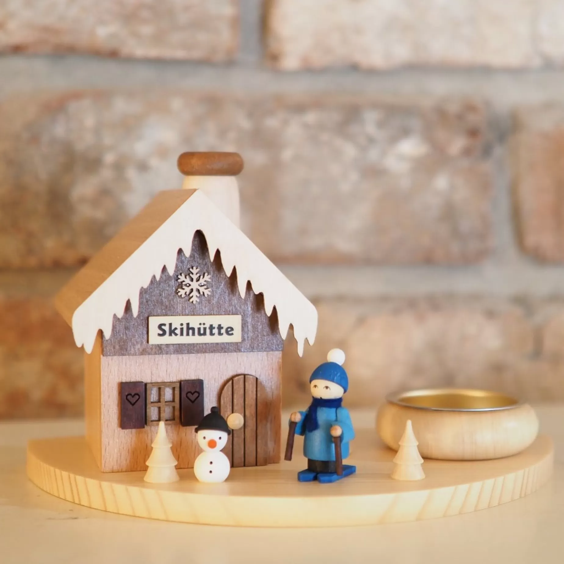 Paul Ullrich Incense Burner (House) - Paul'S Ski Lodge | House Shaped Incense Burners