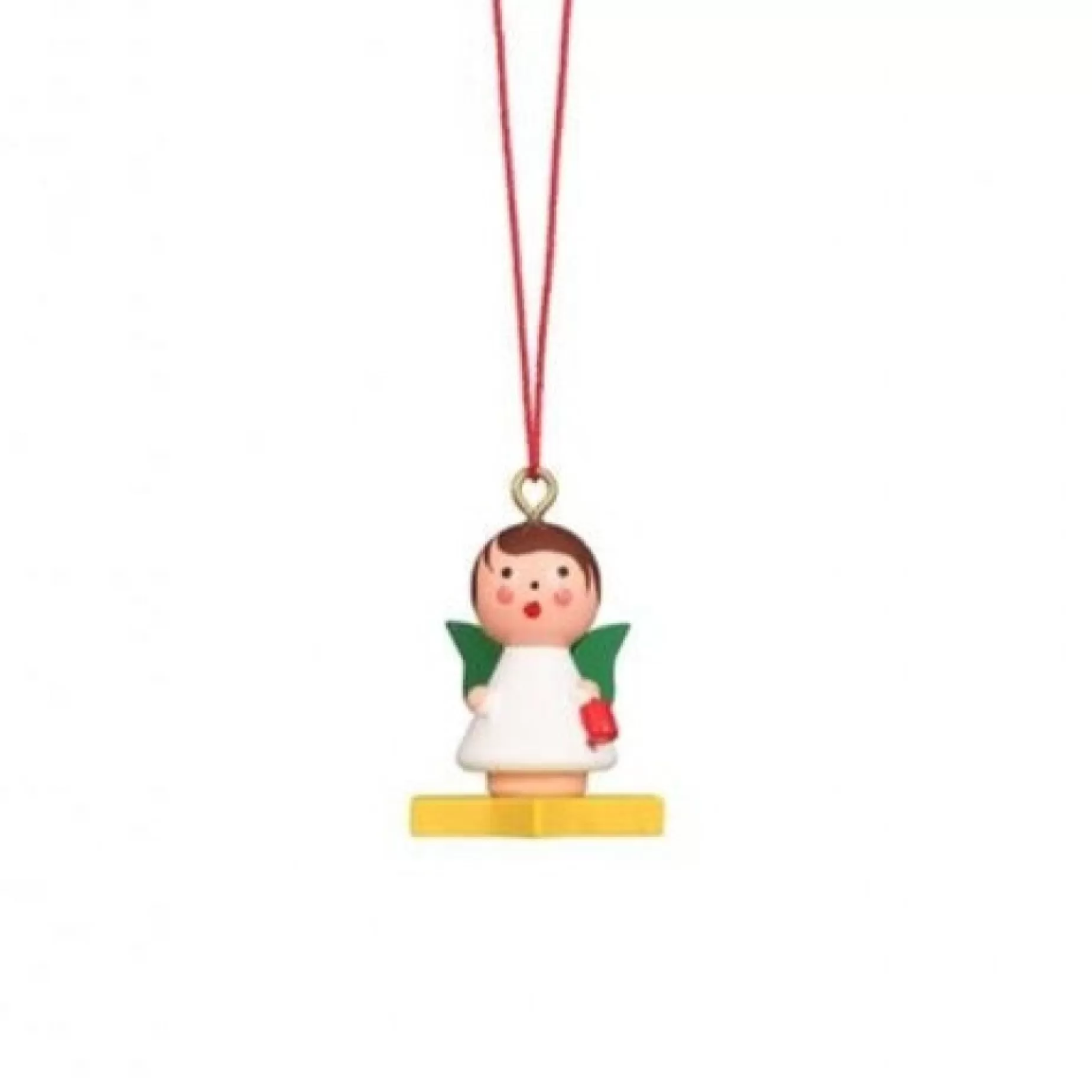 Christian Ulbricht Mini Angel - Floating On A Colourful Star - Christmas Tree Decoration | All Tree Decorations