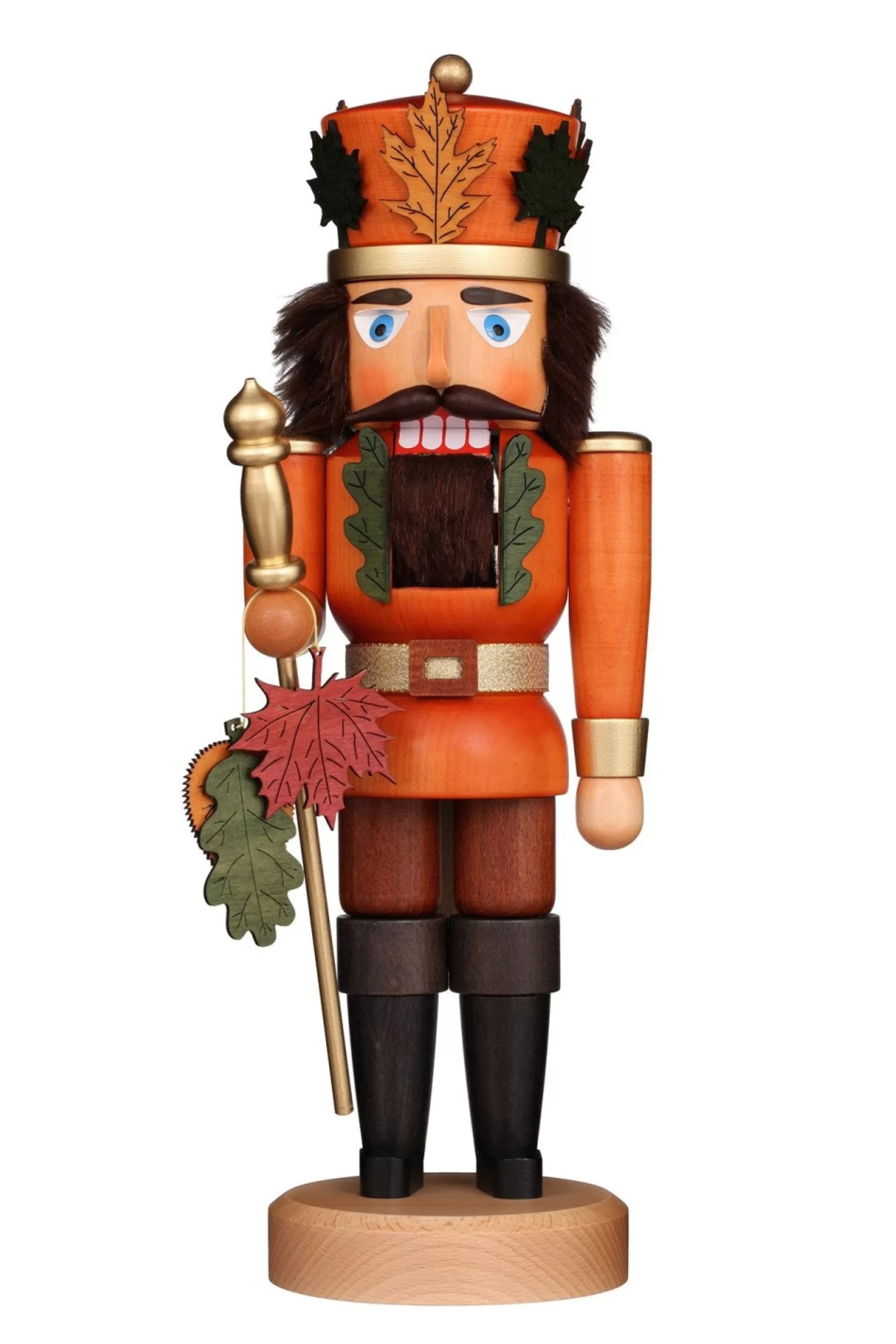 Christian Ulbricht Nutcracker (Classic) - King Of The Autumn Leaves | Fall Nutcrackers