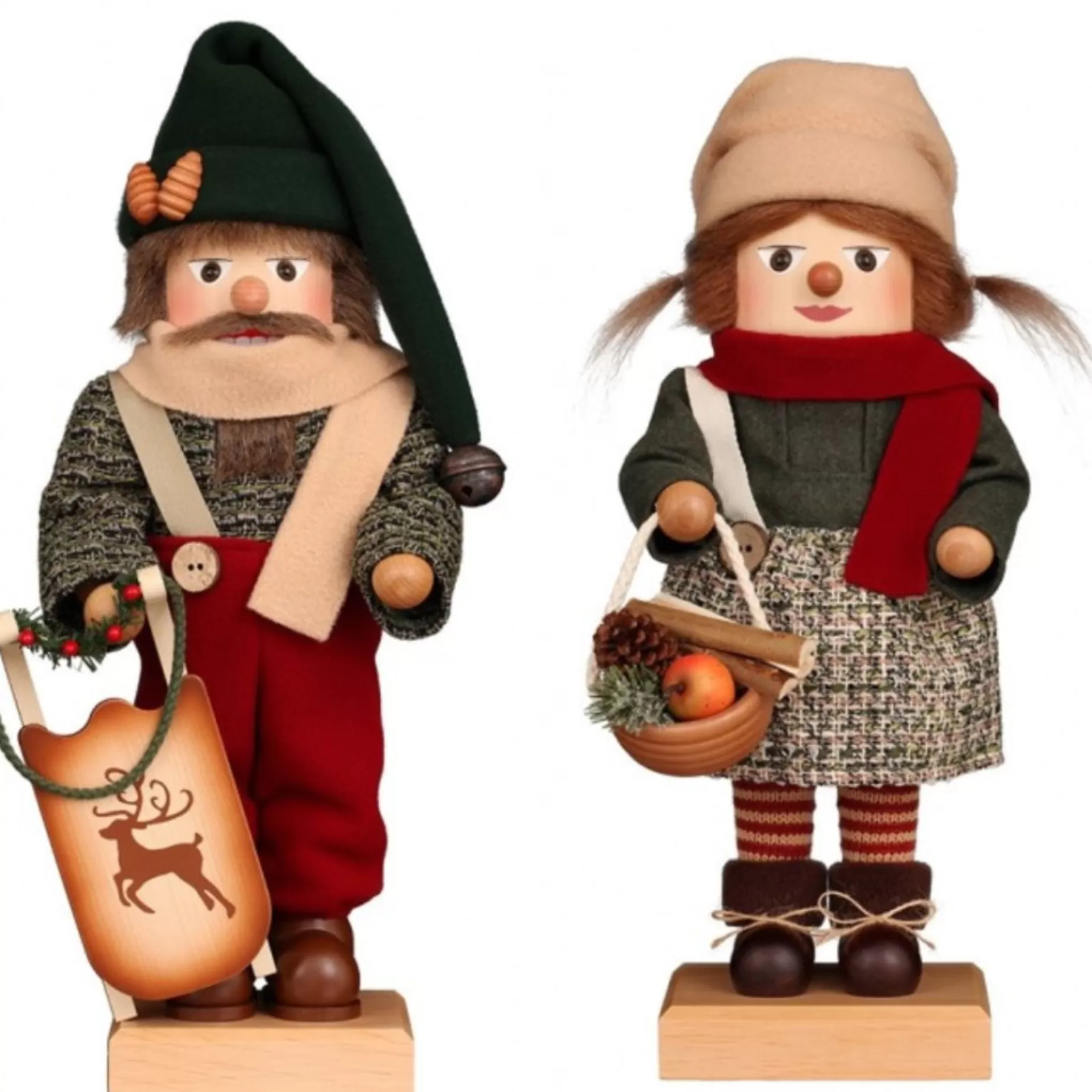 Christian Ulbricht Nutcracker (Premium Collector'S Edition) - Forest Couple (Pair) | Limited Edition Nutcrackers