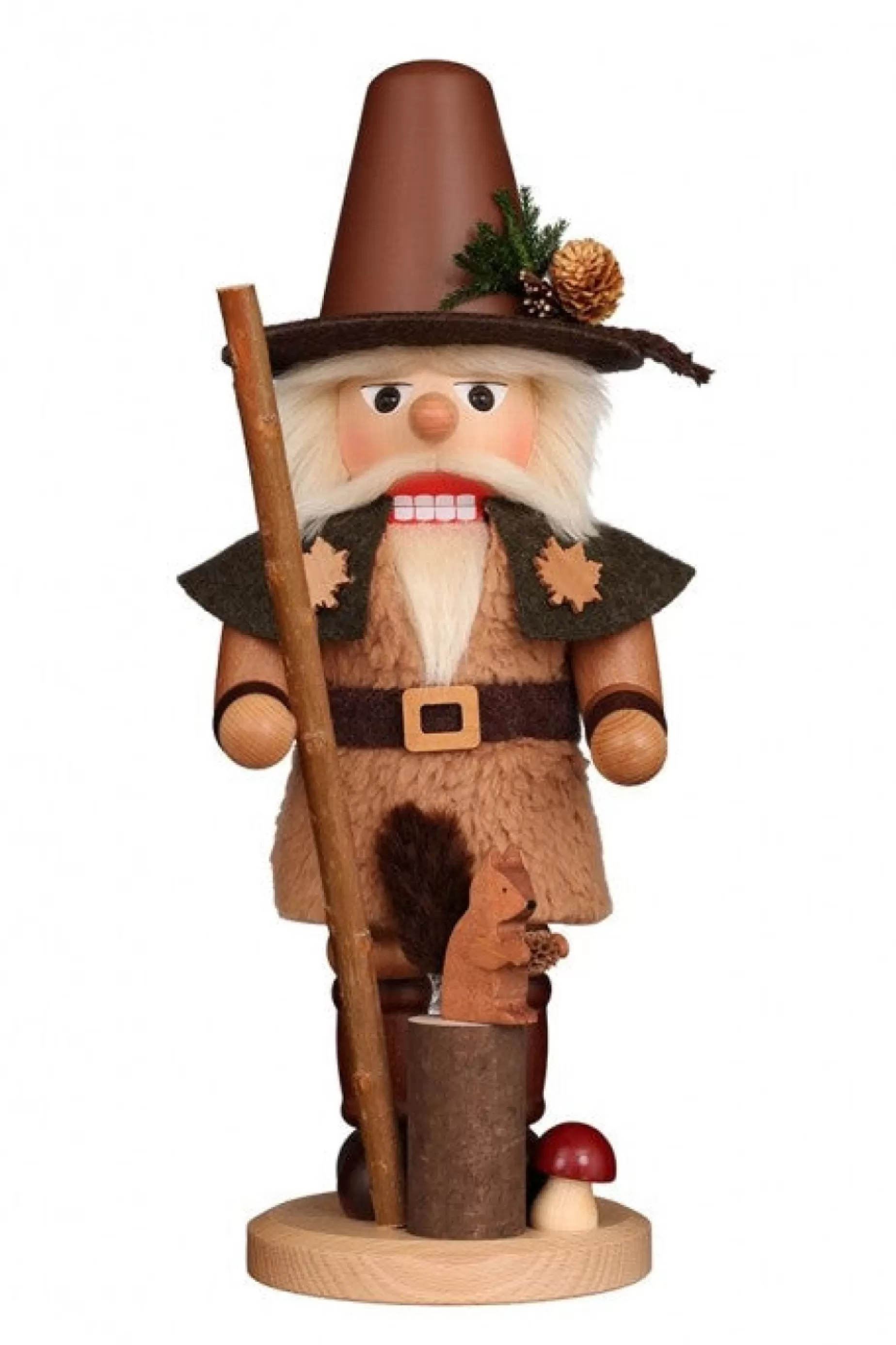 Christian Ulbricht Nutcracker (Premium Collector'S Edition) - Forest Man With Squirrel | Limited Edition Nutcrackers