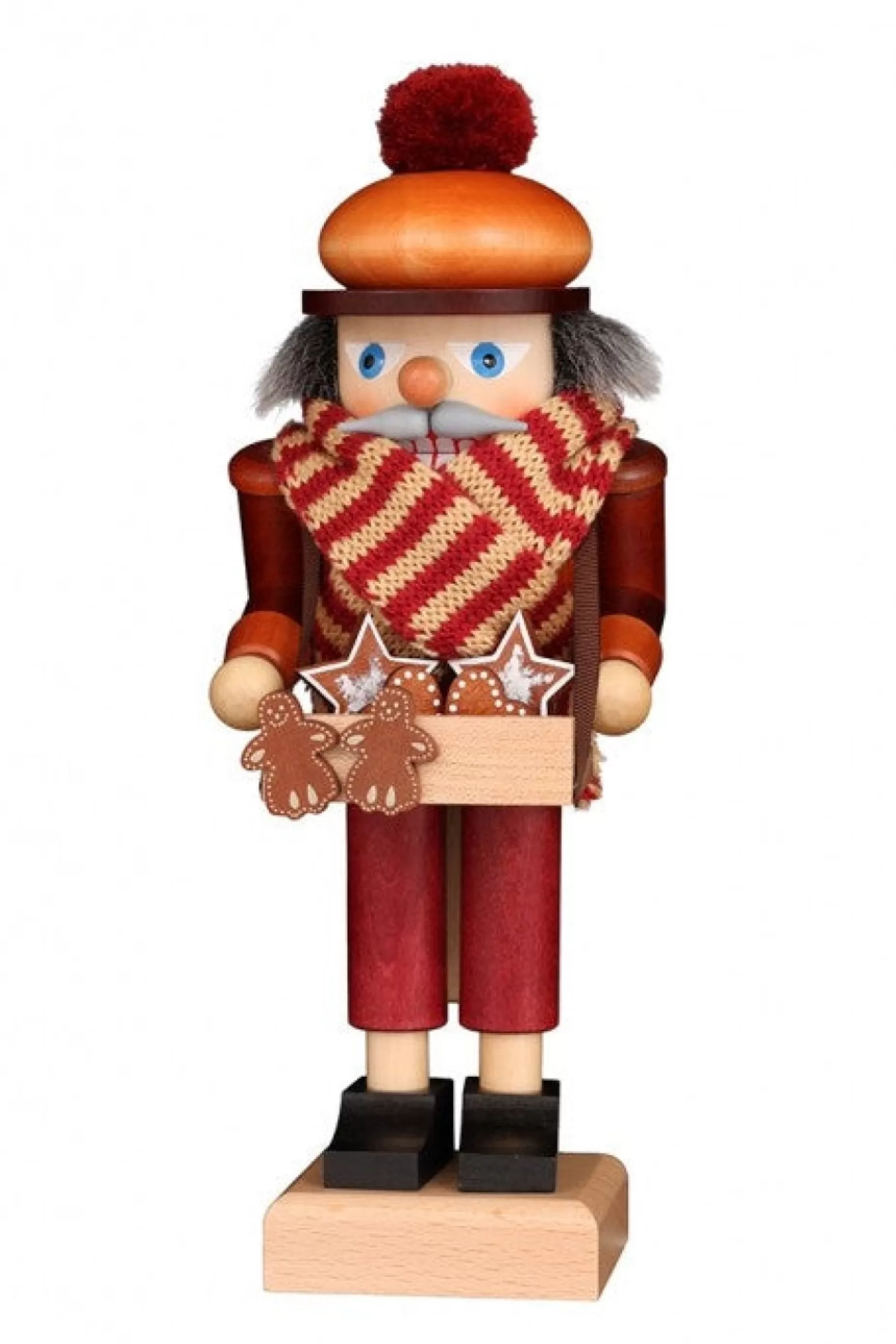 Christian Ulbricht Nutcracker (Small) - Georgie Gingerbread Seller | Small Nutcrackers