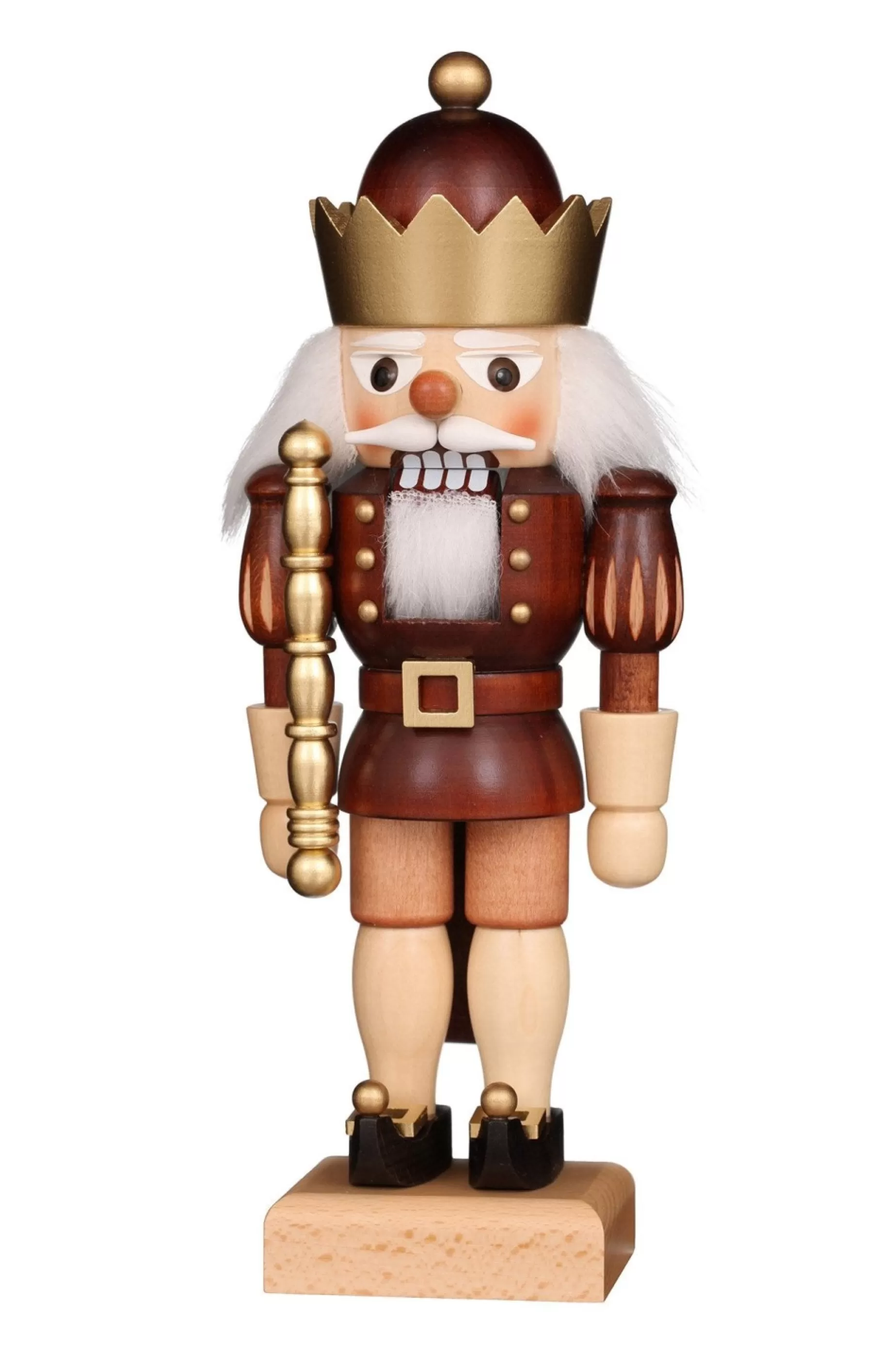 Christian Ulbricht Nutcracker (Small) - Golden King | Small Nutcrackers