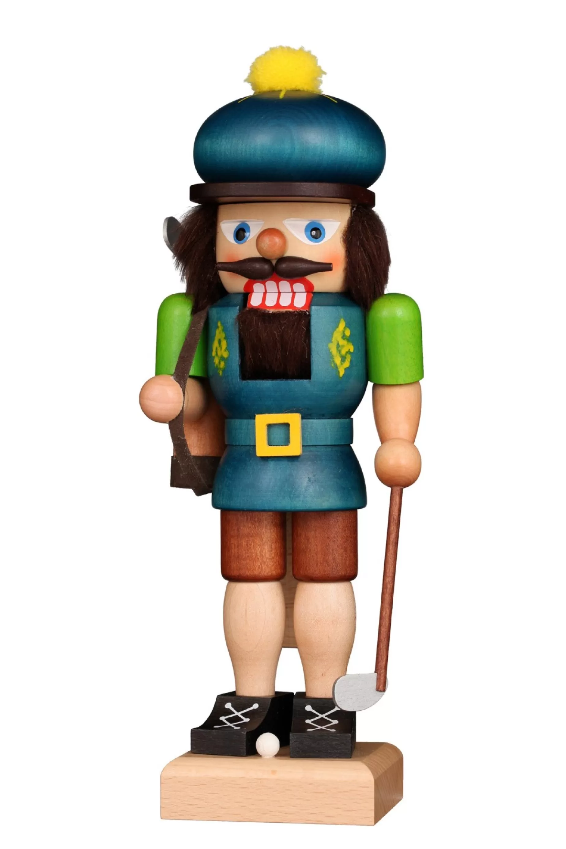 Christian Ulbricht Nutcracker (Small) - Golfer | Small Nutcrackers