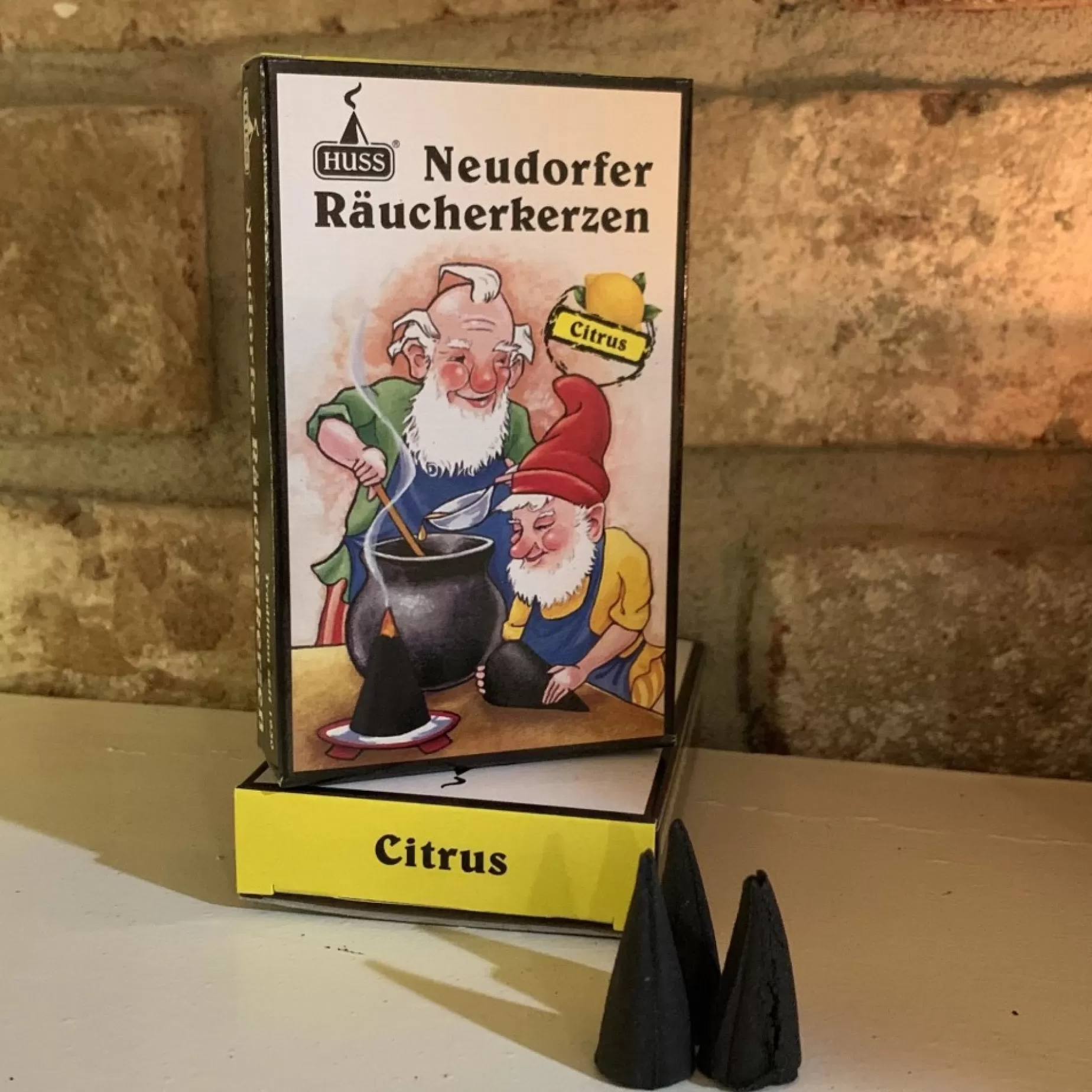 Jürgen Huss Premium Incense Cones (Regular-Sized) - Christmas Treats Sampler (4-Pack) | All Incense Burners
